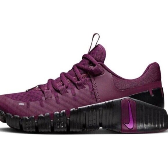 Nike Metcon 5 Bordeaux Vivid Purple Shoes Wmns "FAST SHIPPING" - Picture 3 of 5